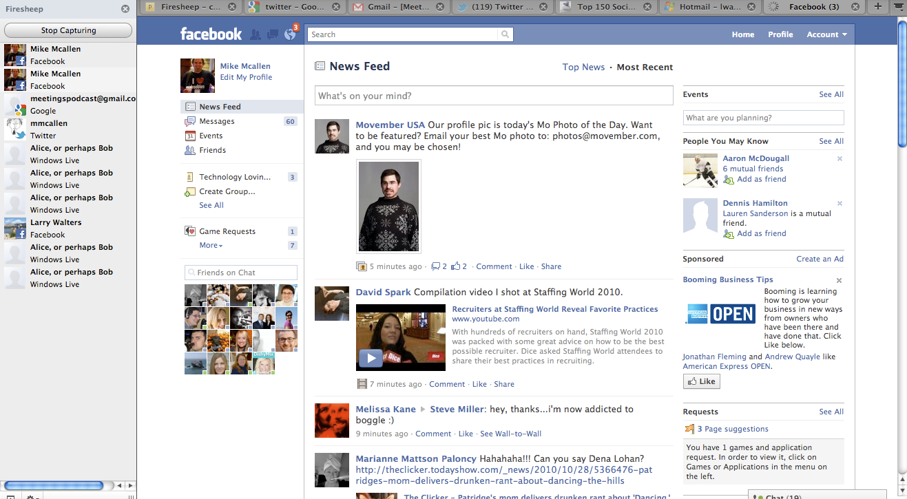Screenshot Firesheep