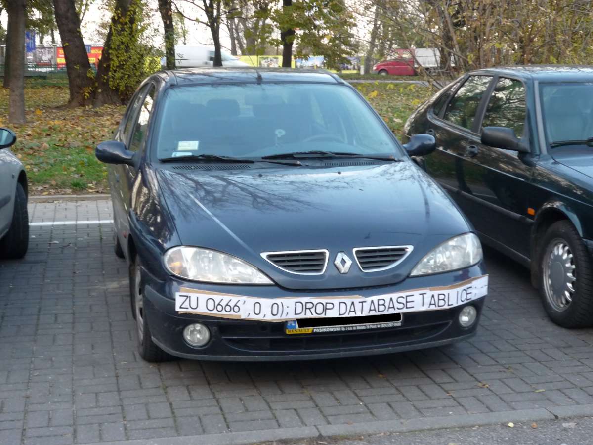 SQL-Injection auf der Straße